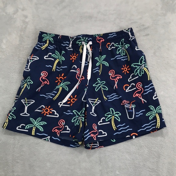 chubbies Other - Chubbies Neon Lights Performance Swim Trunks Size  M